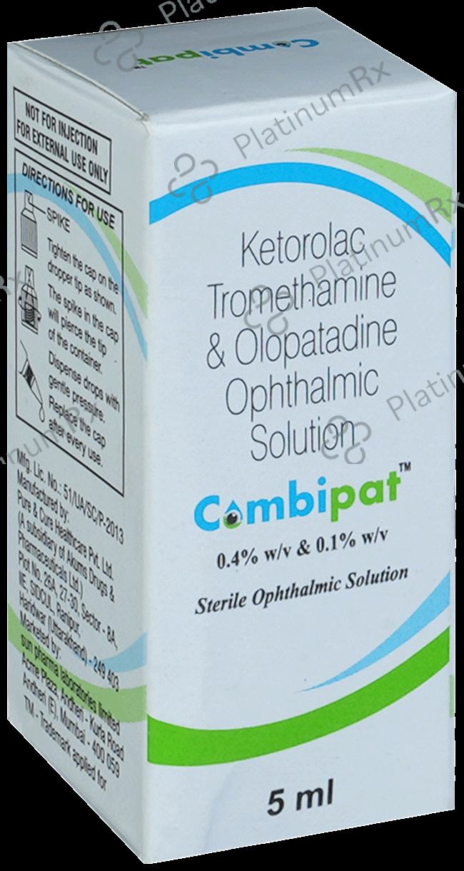 Combipat Ophthalmic Solution 5ml