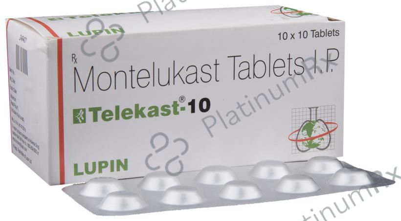 Telekast 10mg Tablet 10s