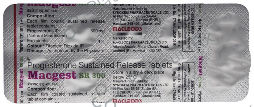 Macgest SR 300 Tablet