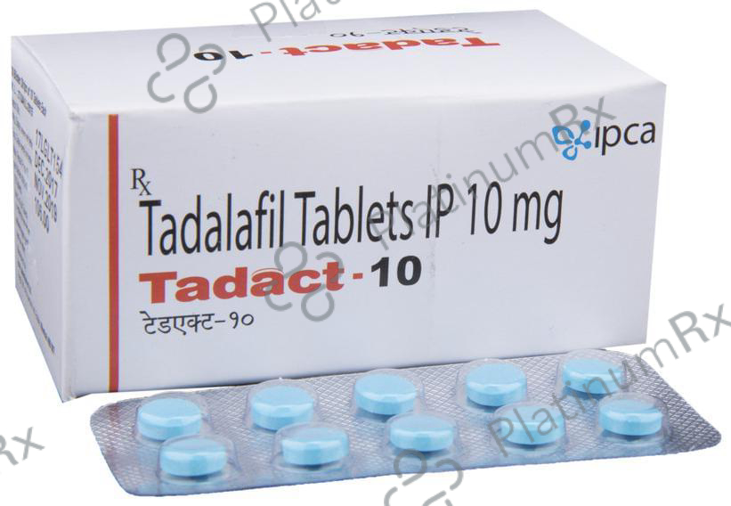 Tadact 10mg Tablet 10s