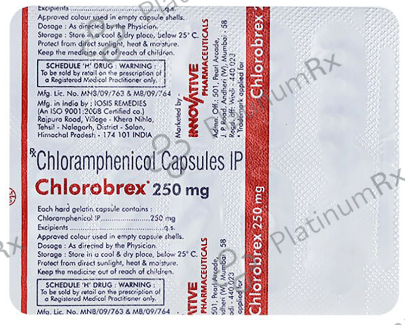 Chlorobrex 250mg Capsule