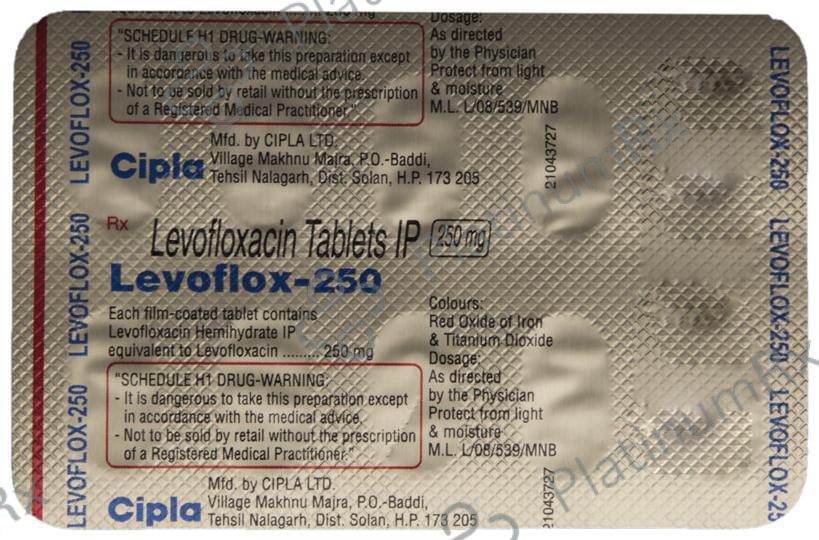 Levoflox 250mg Tablet 10s