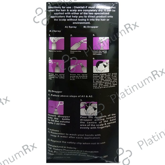 Chekfall F Topical Solution 60ml