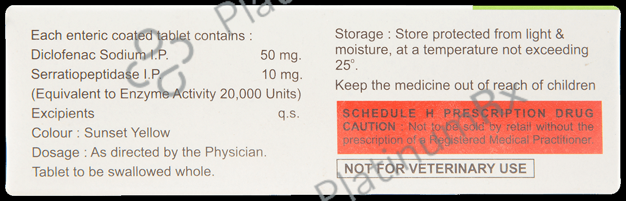 Lyser D 50/10mg Tablet 15s