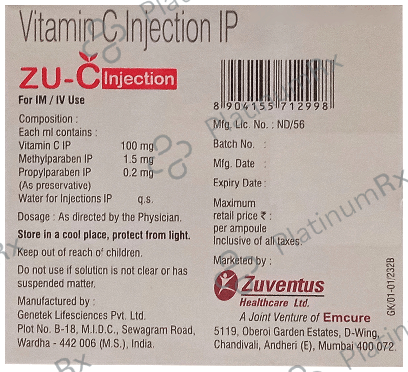 Zu-C Injection