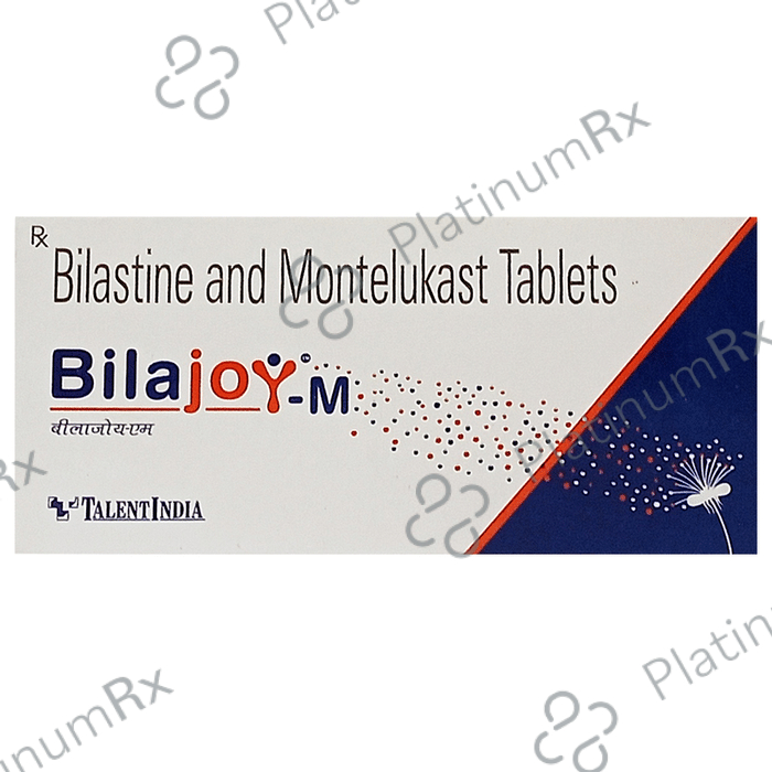 Bilajoy M 20/10mg Tablet 10s