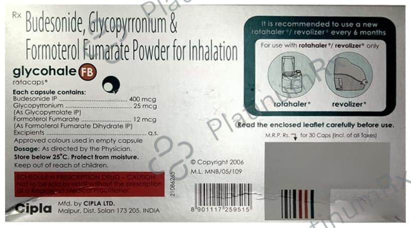 Glycohale FB Rotacap 10s