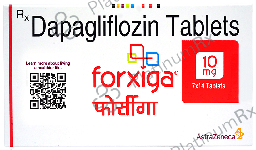 Forxiga 10mg Tablet 14s