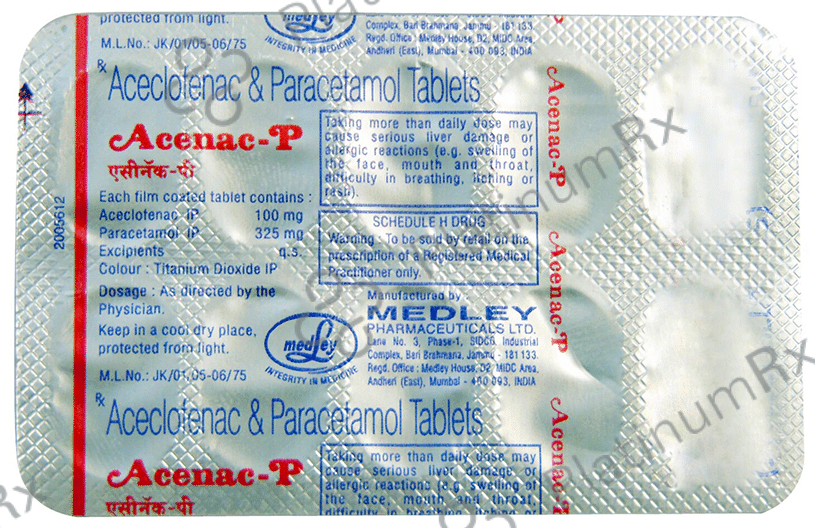 Acenac-P Tablet 10 Tablet