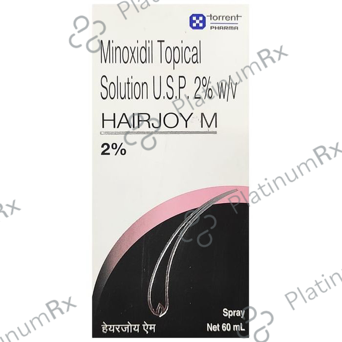 Hairjoy M 2% Topical Solution 60ml