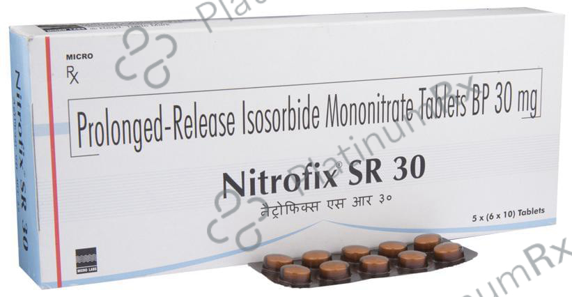 Nitrofix SR 30mg Tablet 10s