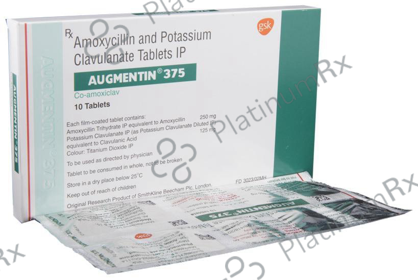 Augmentin 375mg Tablet 10s