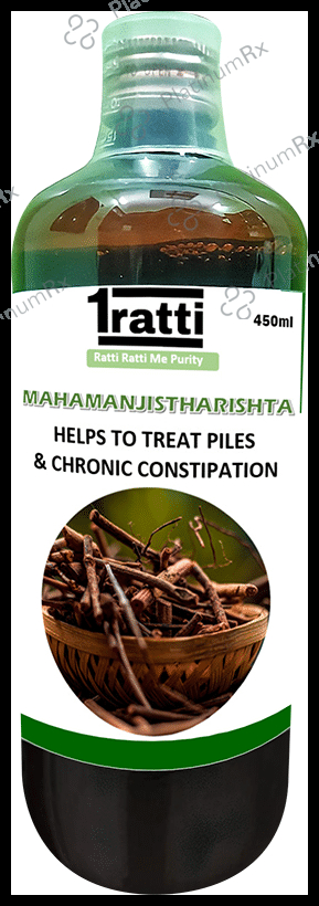 1ratti Mahamanjistharishta (450ml Each)