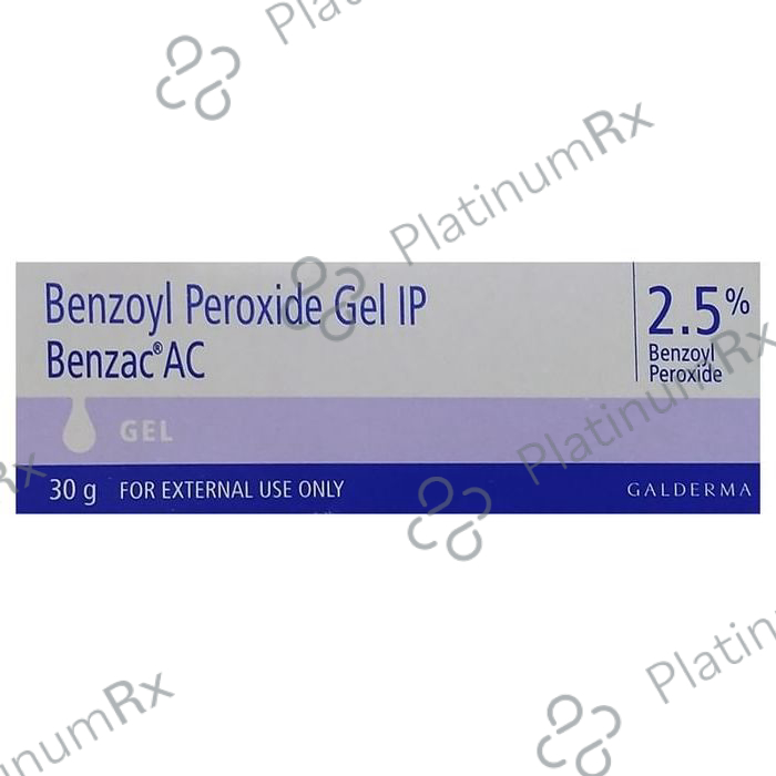 Benzac AC 2.5% Gel 30gm
