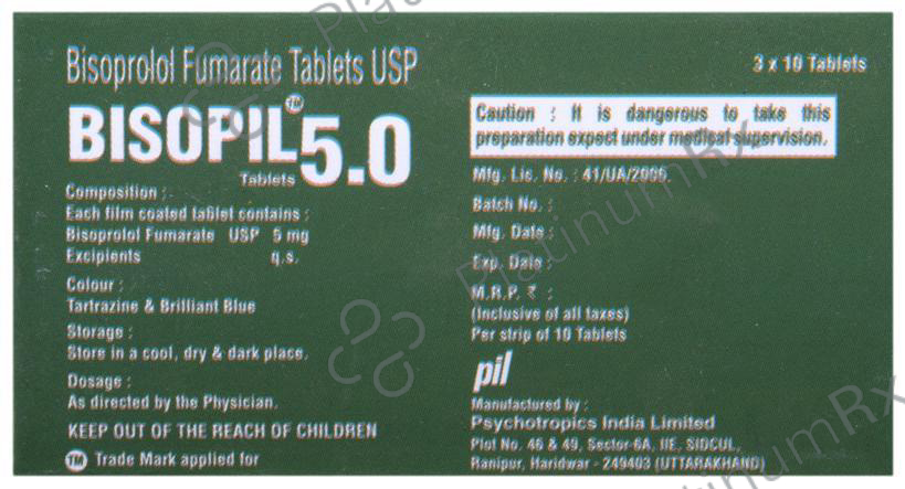 Bisopil 5.0 Tablet