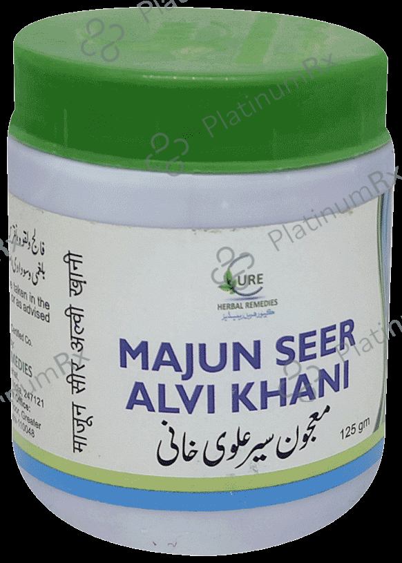 Cure Herbal Remedies Majun Seer Alvi Khani
