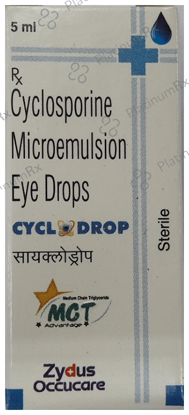 Cyclodrop Eye Drop
