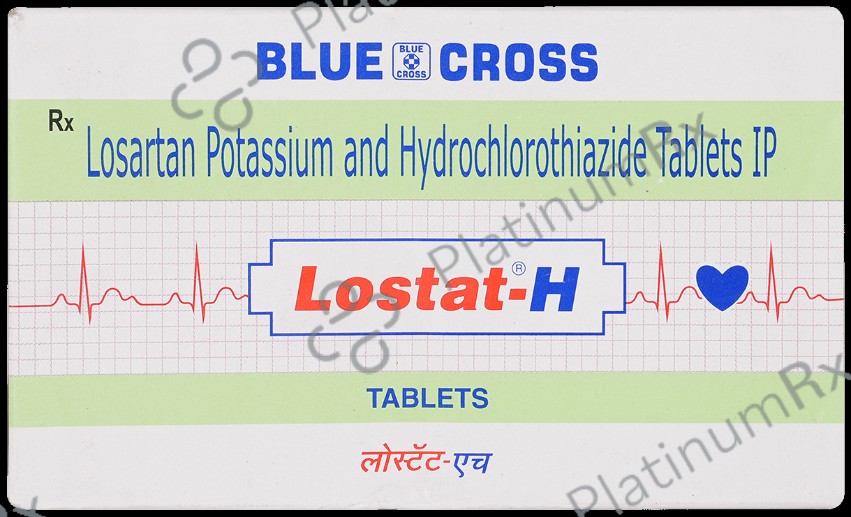 Lostat H 12.5/50mg Tablet 15s