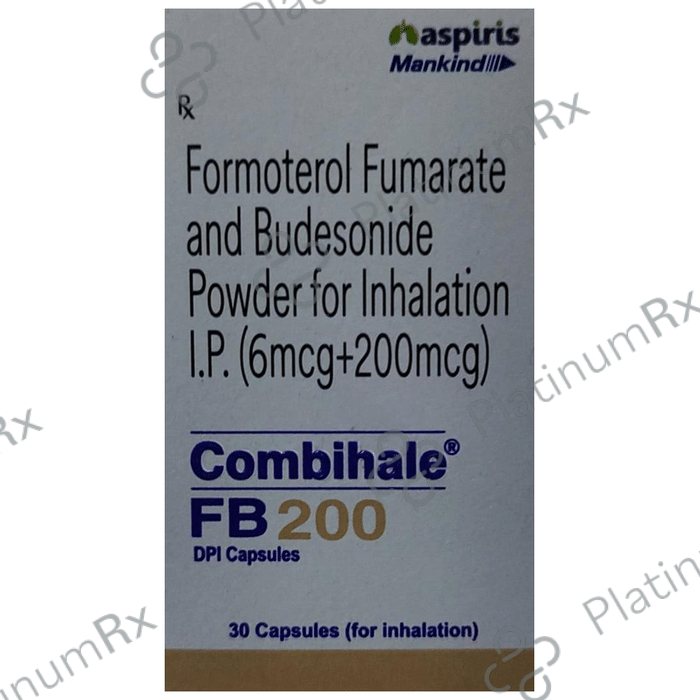 Combihale FB 200/6mcg Capsule 30s