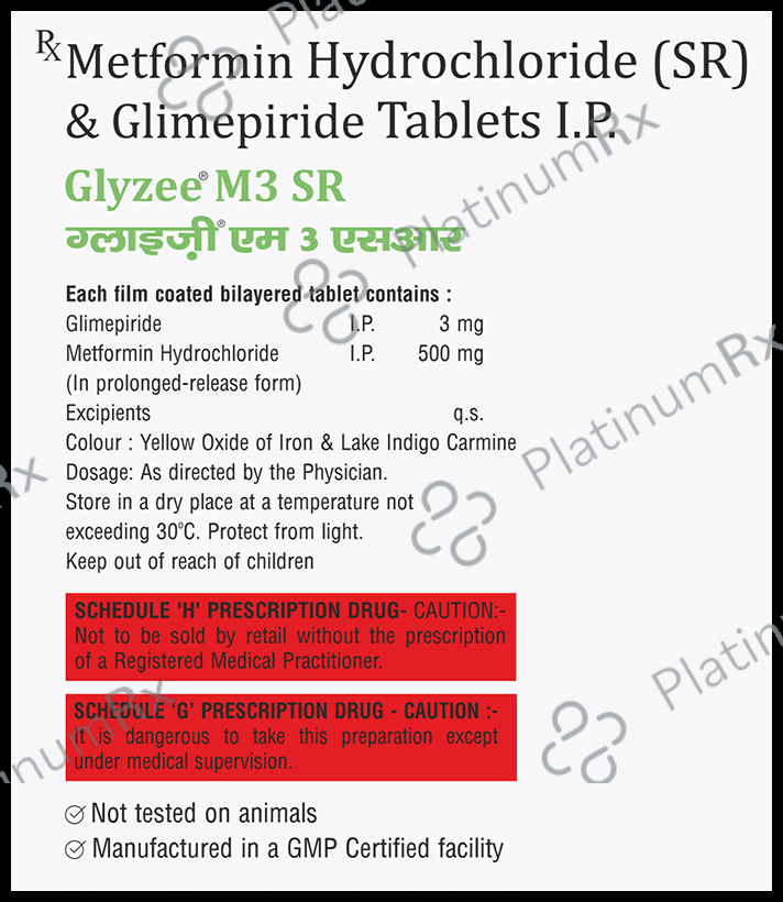 Glyzee M3 SR Tablet
