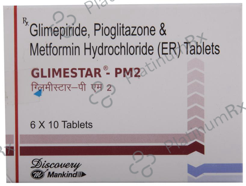 Glimestar PM2 Tablet ER 10s