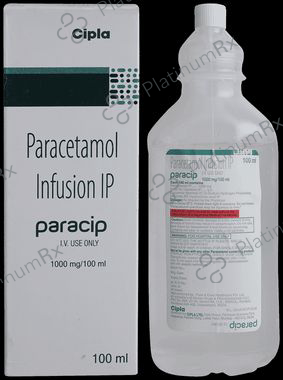 Paracip 1000mg Infusion 100ml