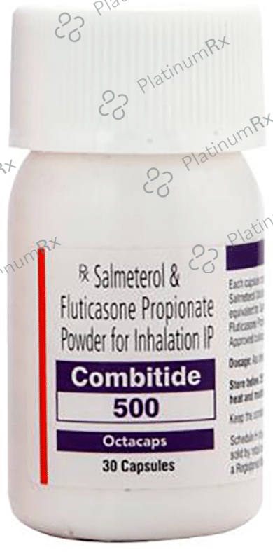 Combitide 500/50mcg Capsule 30s