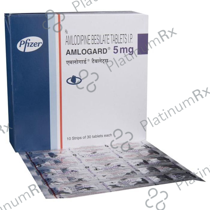 Amlogard 5mg Tablet 30s