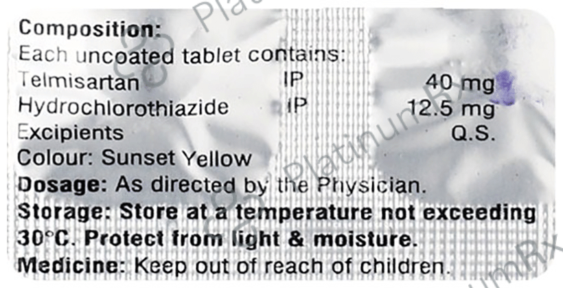 Telinza H 40 Tablet