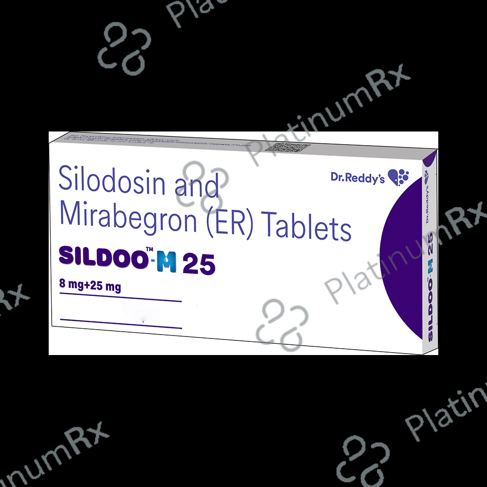 Sildoo M 25/8mg Tablet 10s