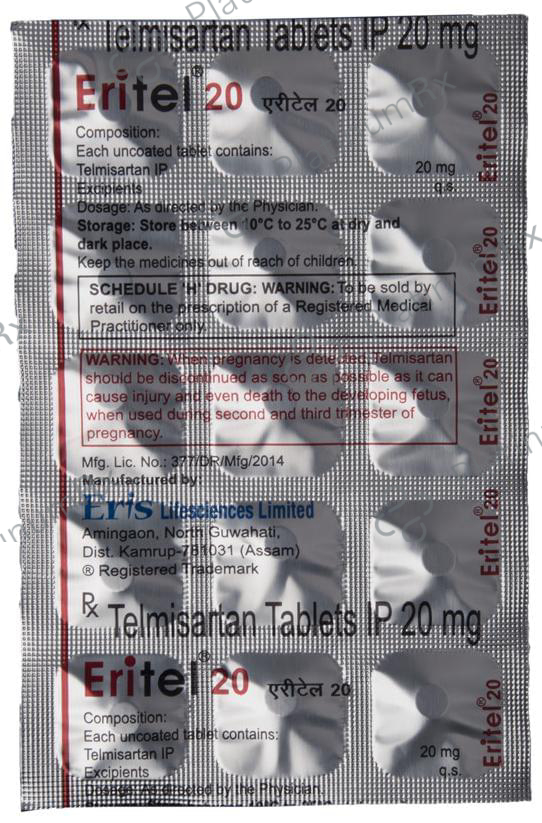 Eritel 20mg Tablet 15s