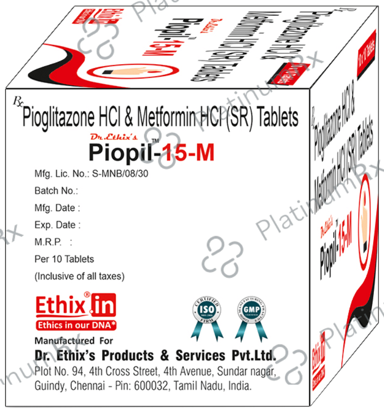 Piopill 15mg Tablet