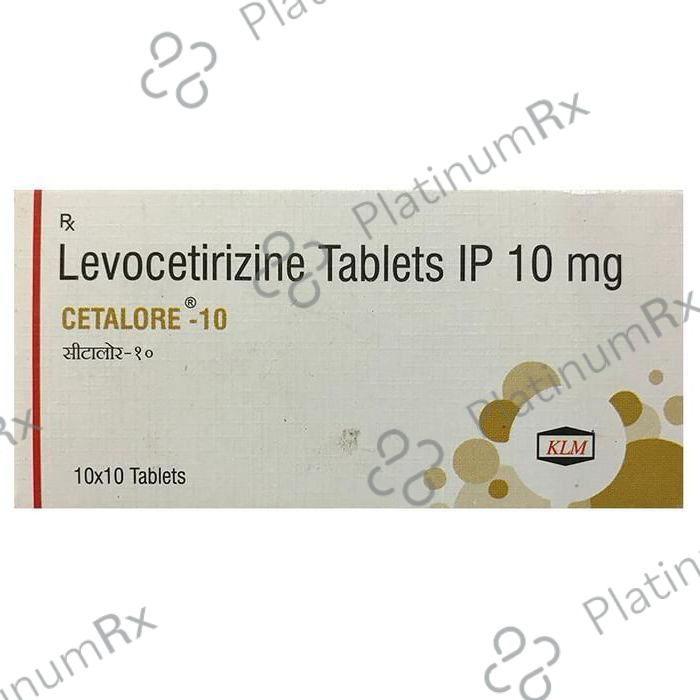 Cetalore 10mg Tablet 10s