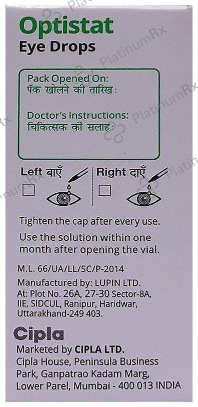 Optistat Eye Drop