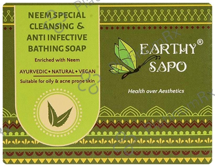 Earthy Sapo Neem Special Natural Bathing Soap