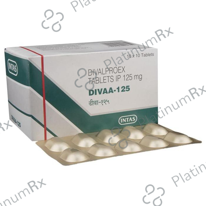 Divaa 125mg Tablet 10s