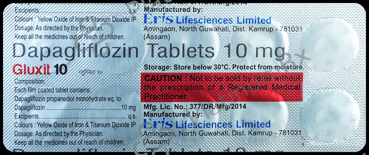 Gluxit 10mg Tablet 10s