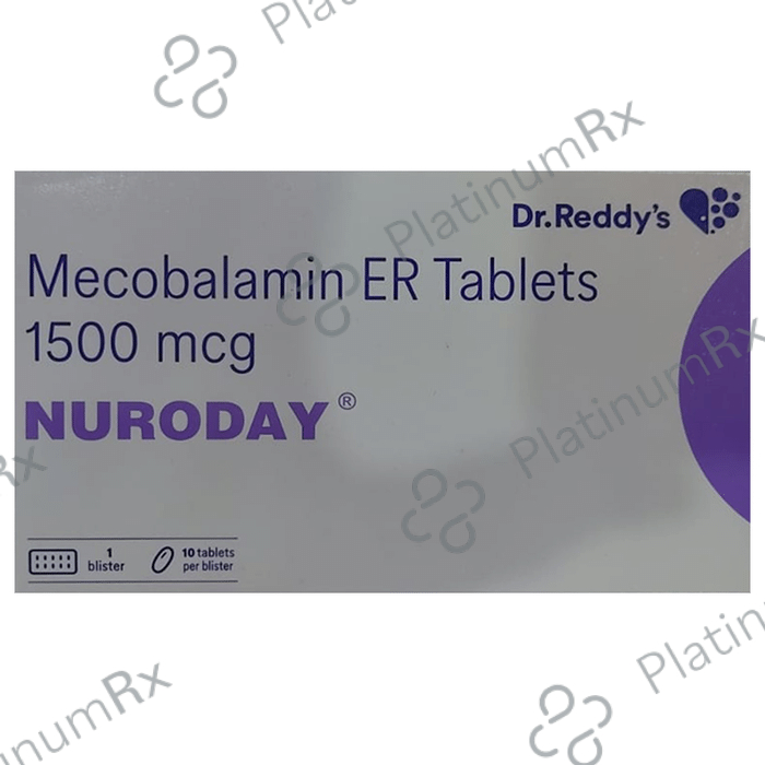 Nuroday ER 1500mcg Tablet ER 10s