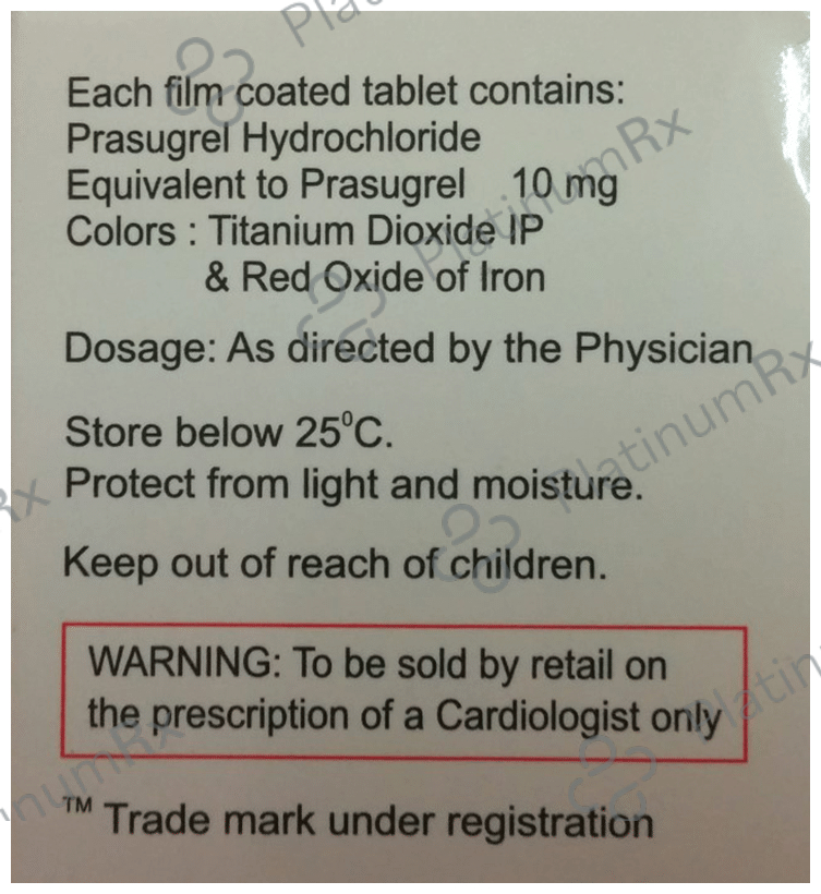 Prasusafe 10 Tablet