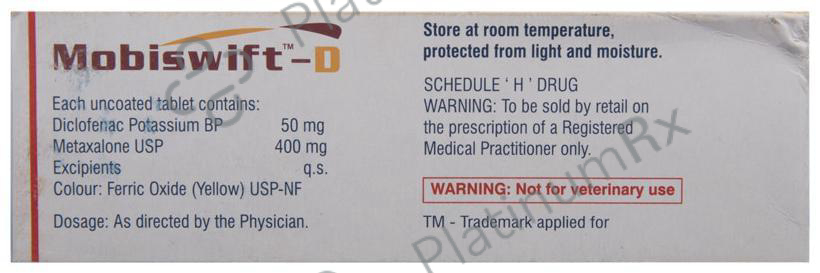 Mobiswift D 50/400mg Tablet 10s