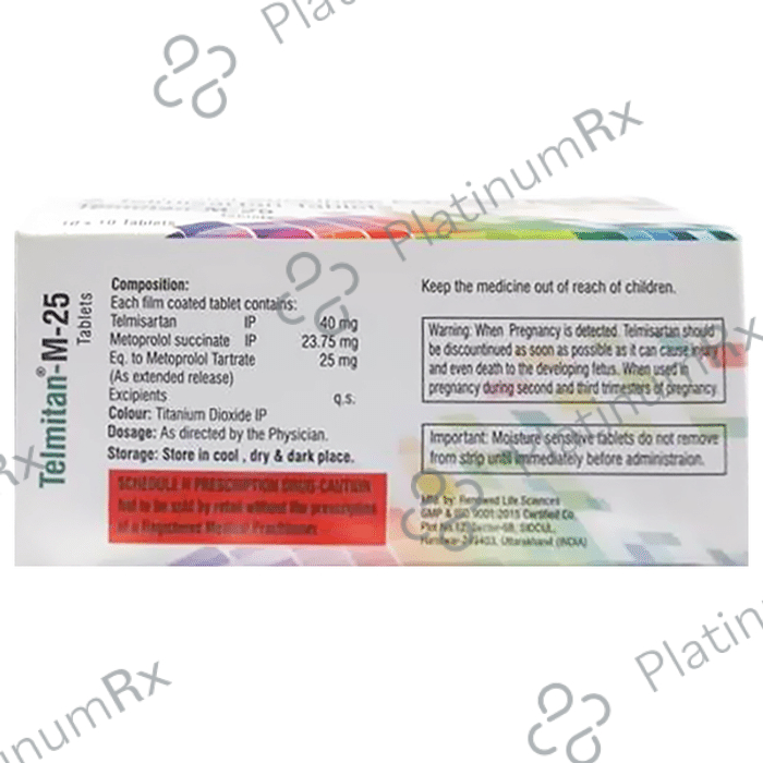 Telmitan-M 25 Tablet ER