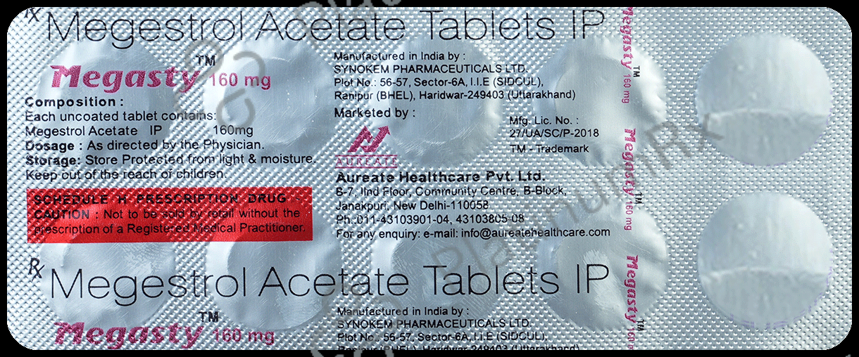 Megasty 160mg Tablet