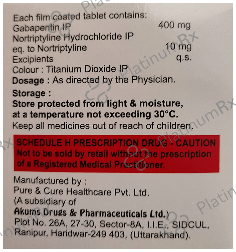 Gabacrine NT Tablet