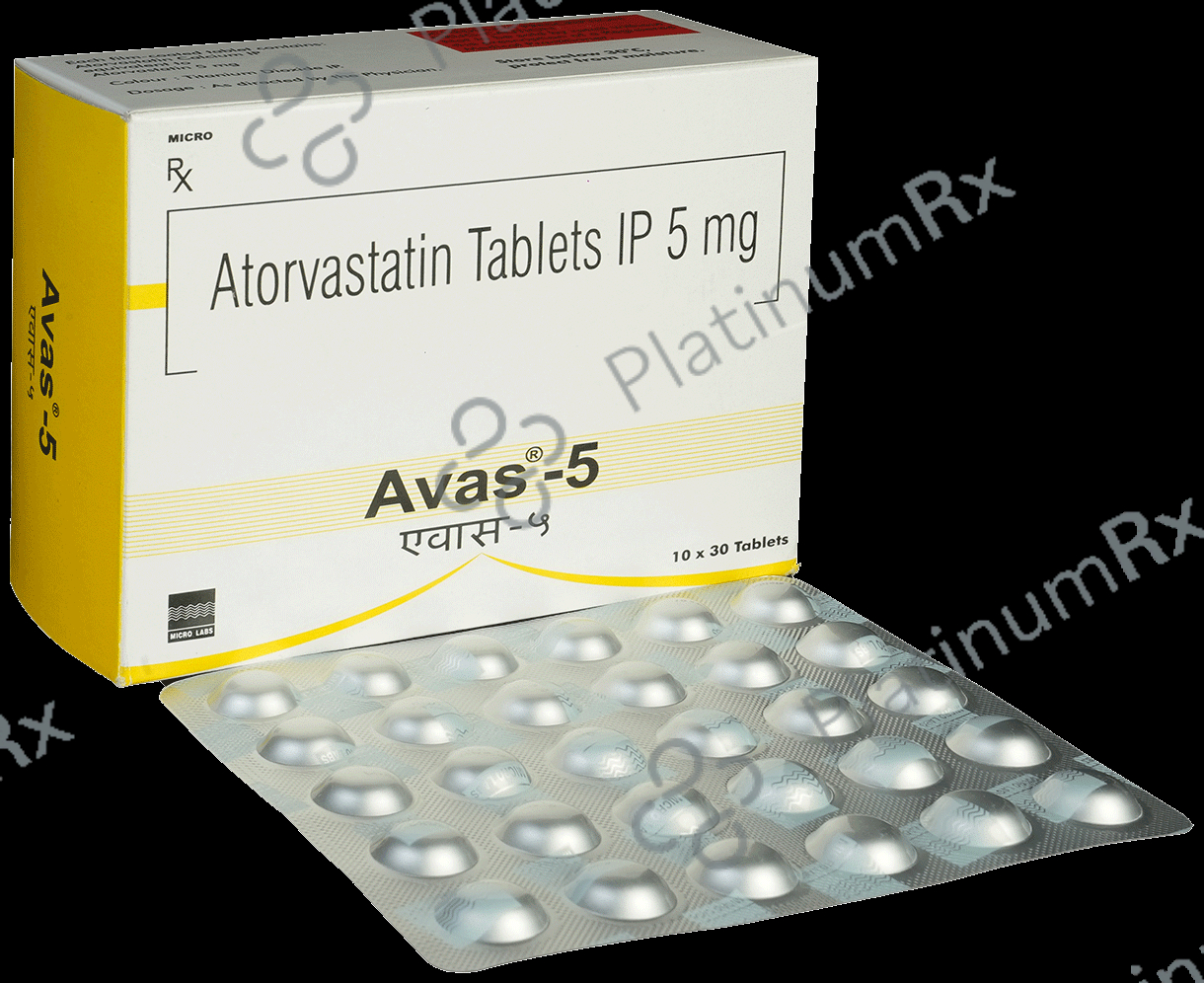 Avas 5mg Tablet 30s