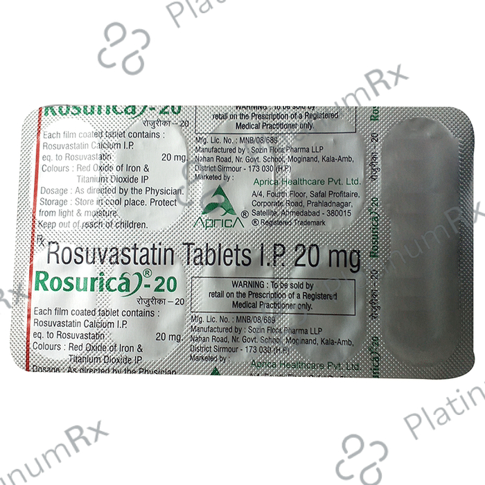 Rosurica 20 Tablet