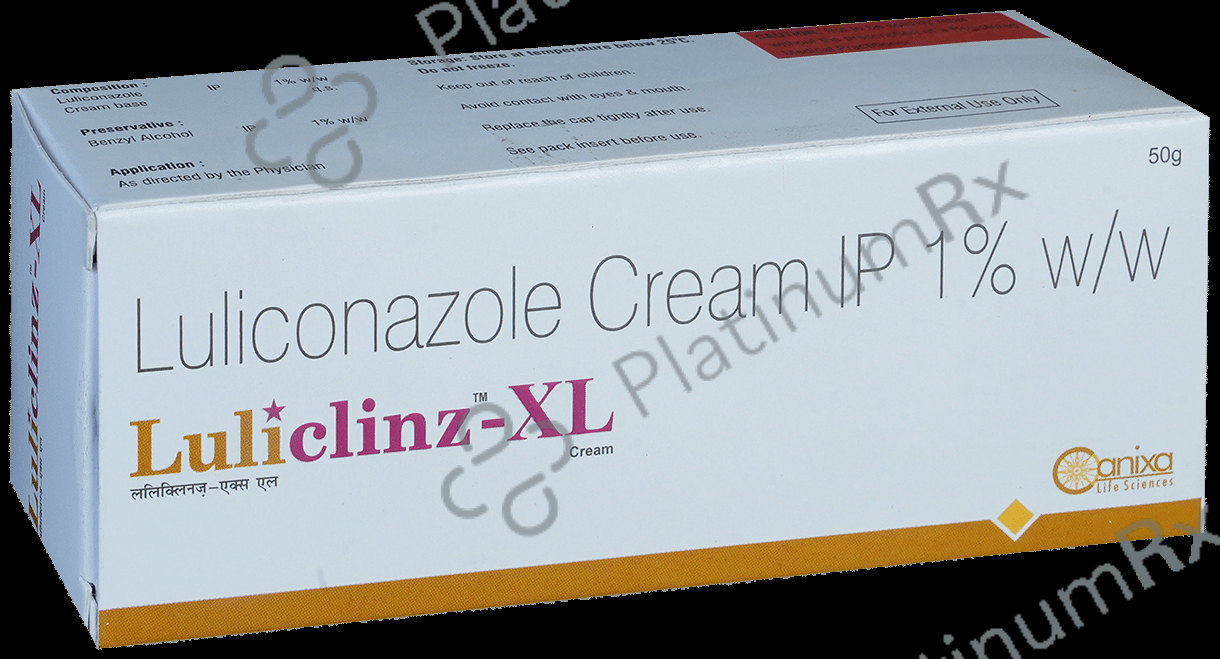 Luliclinz XL 1% Cream 50gm