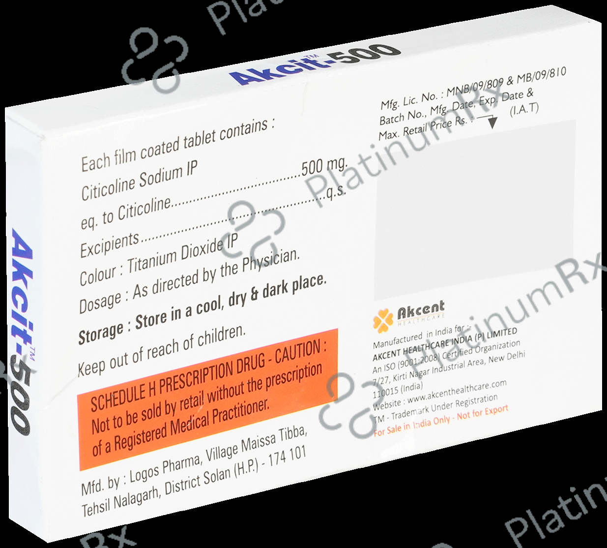 Akcit 500 Tablet
