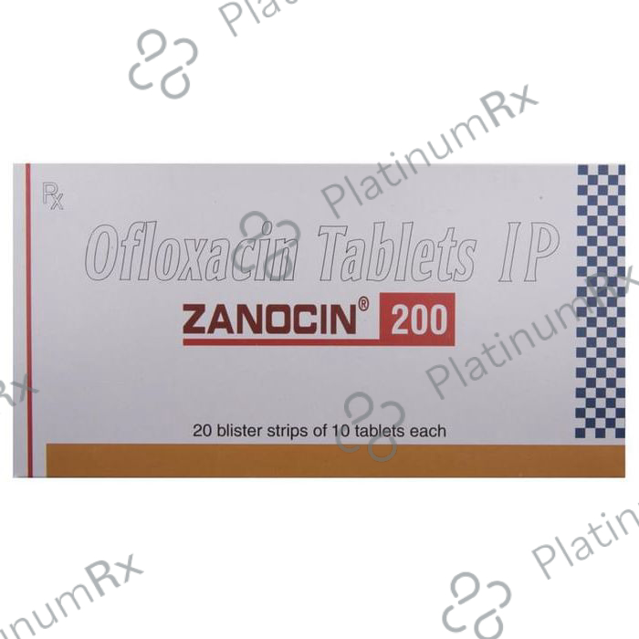 Zanocin 200mg Tablet 10s