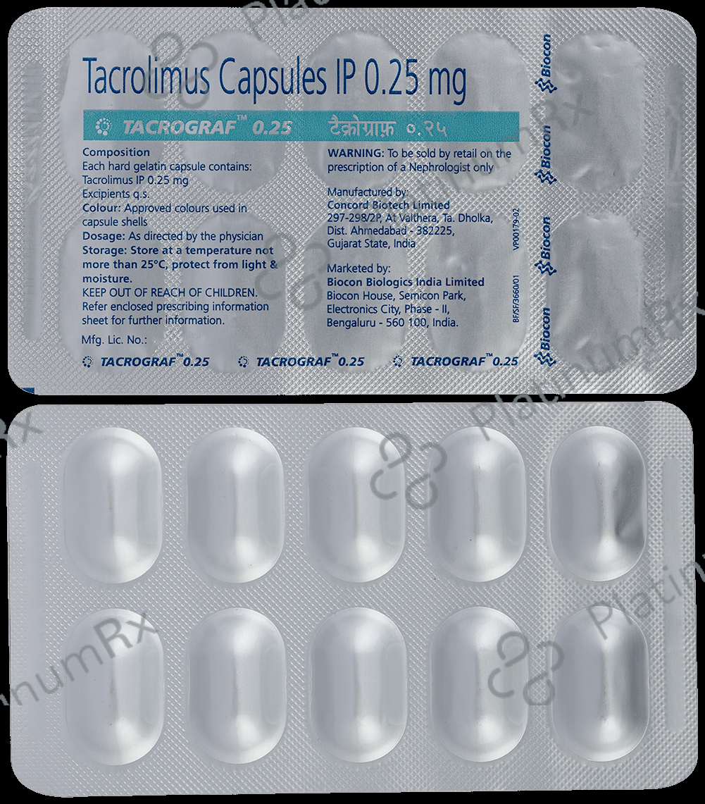Tacrograf 0.25 Capsule