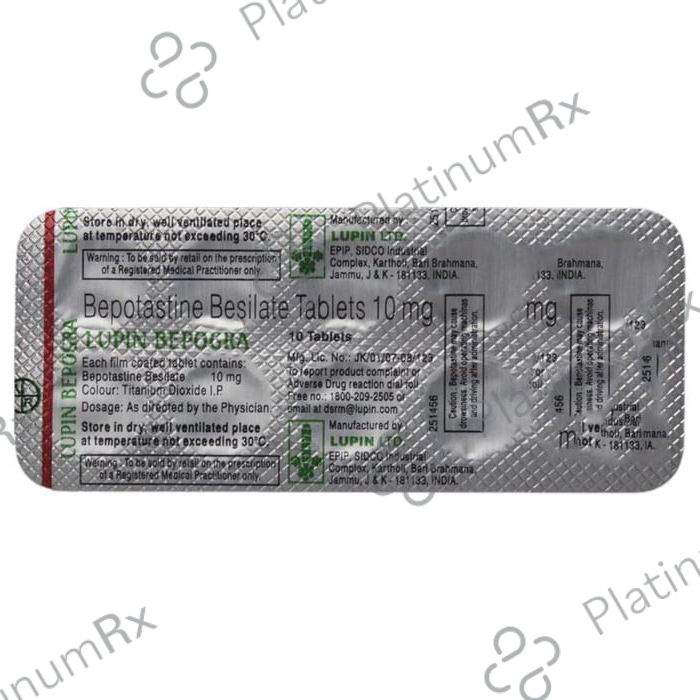 Lupin Bepogra 10mg Tablet 10s
